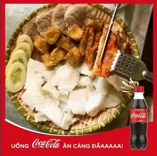 Hình ảnh Bún đậu thịt nem ram + Coca