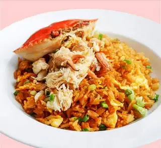 CƠM CHIÊN CÀ-RI CUA NGUYÊN CON - 139.000 ₫ tại Cua Tập Tạ - Mì Cua Xốt Trứng Muối - Bạch Đằng