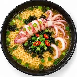 Hình ảnh Mỳ tôm mực,rong biển