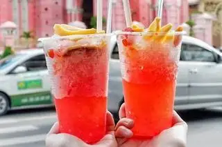 Hình ảnh siro đá bào thạch 3q