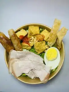 Bún Nước Tương Đậu Hũ - Trứng - Thịt - Chả Ram - 57.000 ₫ tại Nem Nướng Hà My - Bánh Hỏi, Bún Mắm Nêm & Tré Trộn - Nguyễn Kiệm