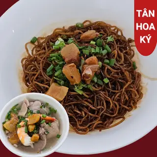 MÌ TRỘN HẮC XÌ DẦU SƯỜN THẬP CẨM - 57.000 ₫ tại Tiệm Mì Sườn TÂN HOA KÝ - 3 Tháng 2