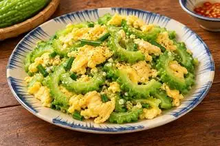 Hình ảnh Cơm Khổ Qua Xào Trứng