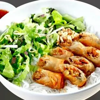 Hình ảnh Bún chả giò chay