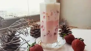 Hình ảnh Latte Dâu ( Strawberry Latte)