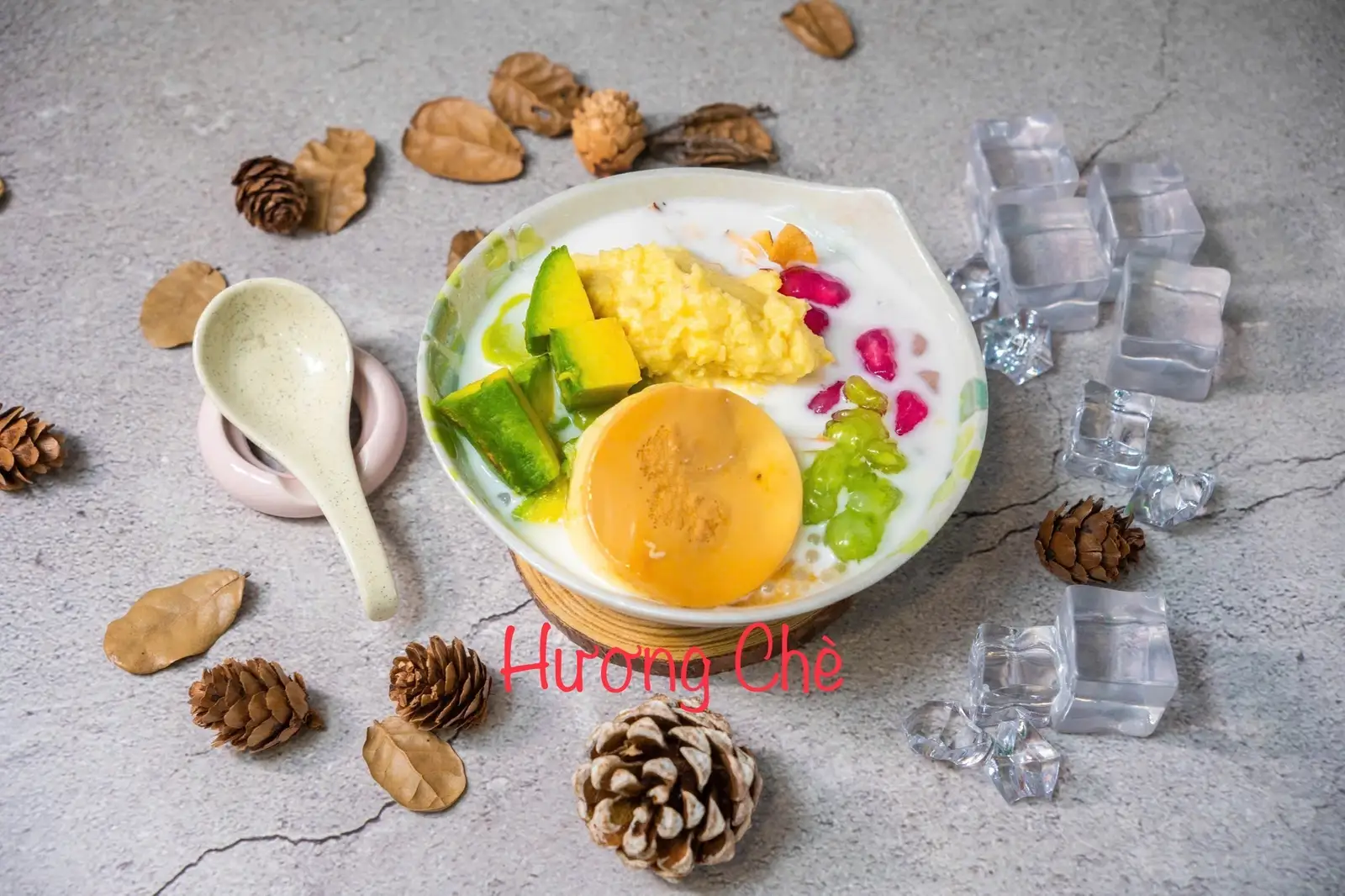 Chè Bơ Sầu Riêng - 56.000 ₫ tại Hương Chè - Phan Văn Trị