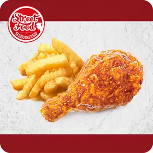 Hình ảnh Combo Gà Xốt Khoai