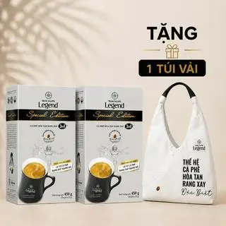 Combo 2 Hộp Cà phê hòa tan Special Edition hộp 18- Tặng 1 túi vải (7001345) - 243.306 ₫ tại Trung Nguyên Legend Official - Thế Giới Cà Phê - Nguyễn Đình Chiểu