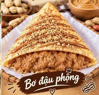 Hình ảnh Crepes Bơ Đậu Phộng