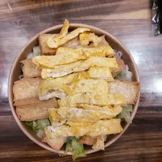 Hình ảnh Bún Nước Tương, Trứng Chiên, Đậu Hũ chiên