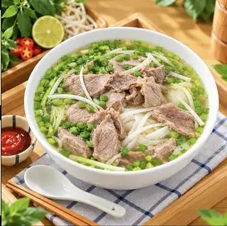 Hình ảnh Phở bò tái - sốt