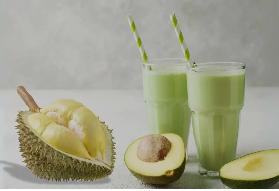 Hình ảnh sinh tố bơ sầu riêng 