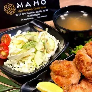 Hình ảnh Cơm thịt đùi gà MAHO xuất vừa