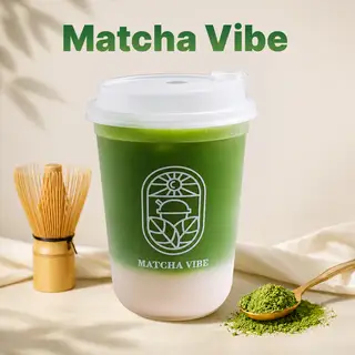Oatmilk matcha latte - 53.000 ₫ tại Matcha Vibe - Tiệm Trà Nhật Bản - 210 Trần Hưng Đạo