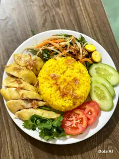 Hình ảnh cơm gà luộc 
