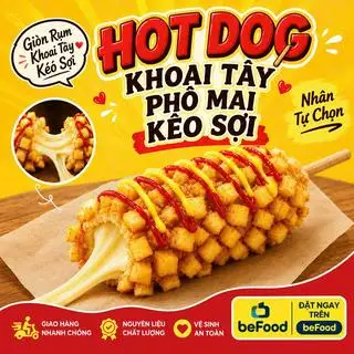 Hình ảnh Hotdog khoai tây