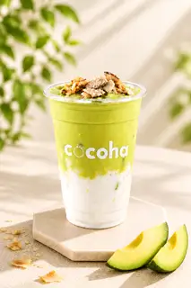 Hình ảnh Bơ già dừa non