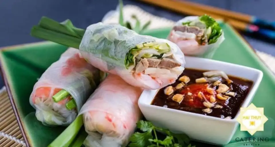 gỏi cuốn  - 9.000 ₫ tại Gỏi Cuốn, Bò Bía & Gỏi Khô Bò - Lê Văn Sỹ