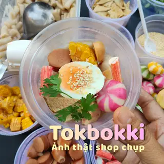Hình ảnh Tokbokki full topping (nước sốt để riêng)