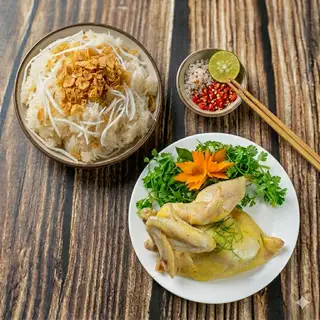 Hình ảnh Combo A1 (1/2 gà+xôi)
