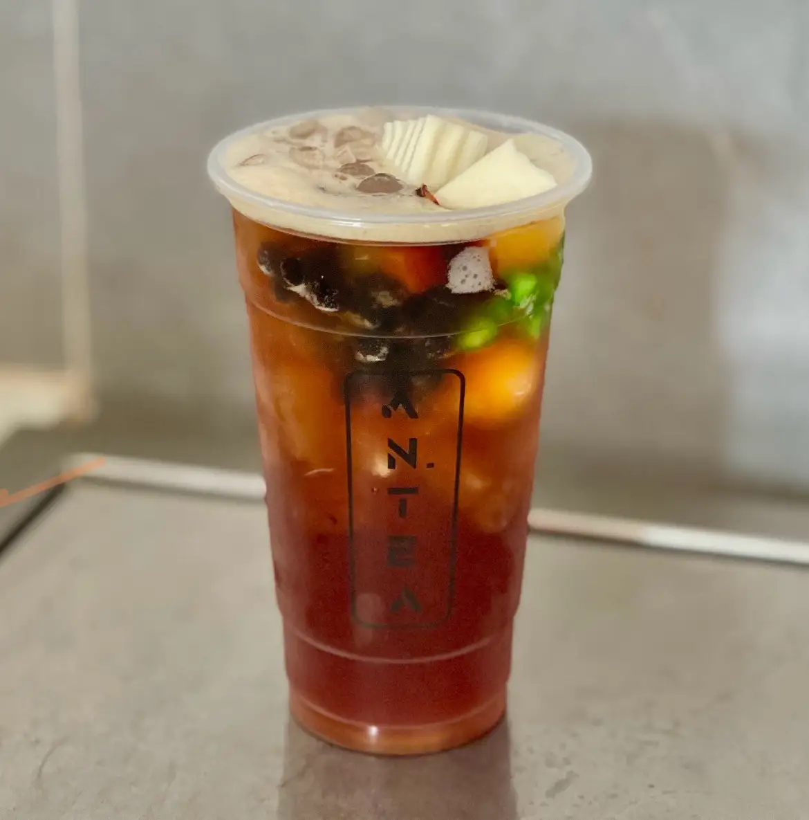 Hình ảnh Hồng trà full topping