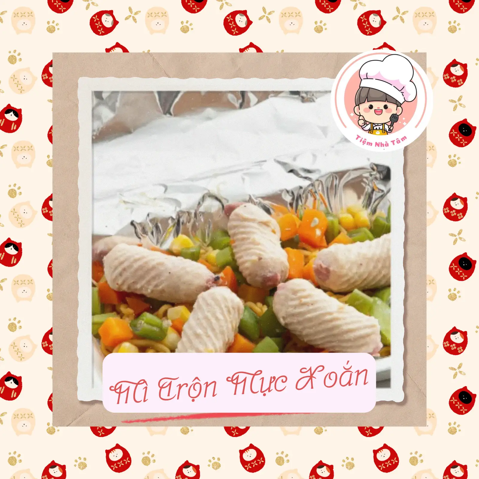 Hình ảnh Mì Trộn Mực Xoăn