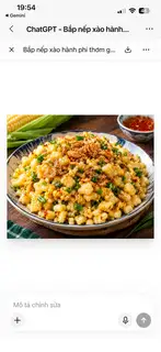 Hình ảnh Bắp xào trứng muối