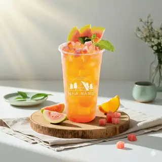 Hình ảnh Trà Ổi Hồng Ngọc Trai