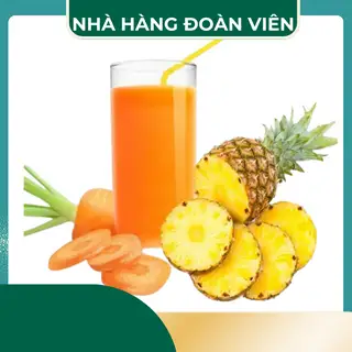 Nước ép thơm - cà rốt - 54.000 ₫ tại Nhà Hàng Đoàn Viên - Huyền Trân Công Chúa