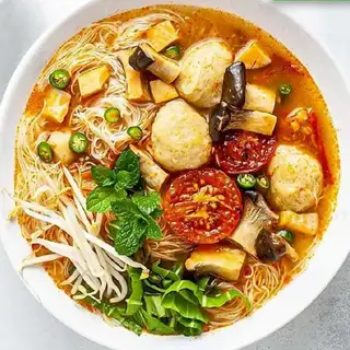 Bún riêu chay - 45.000 ₫ tại Bếp Chay Vui Vẻ - Phan Văn Trị