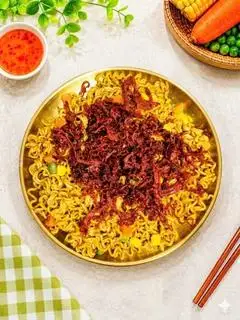 Hình ảnh Mì trộn bò khô