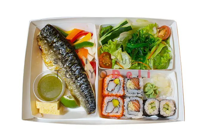 Bento cá saba nướng - sushi - 333.720 ₫ tại Tokyo Deli Sushi - Khu Đô Thị Sala