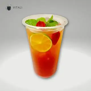 Trà Dâu - 20.000 ₫ tại Vitali - Tiệm Trà & Cafe - Trần Quang Khải