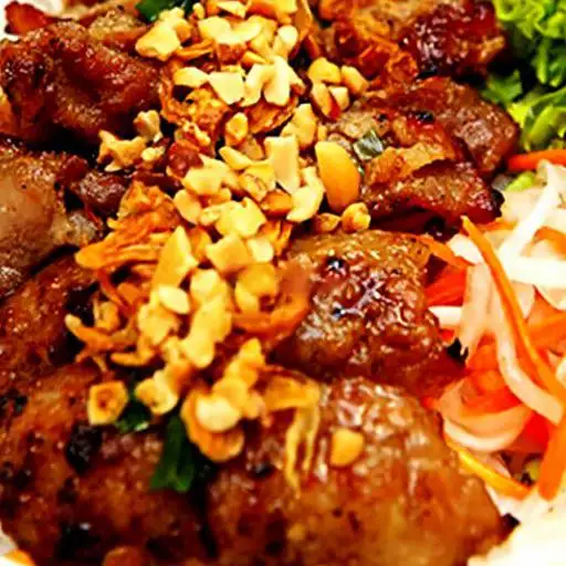 Bún thịt nướng chả giò - 47.000 ₫ tại Quán Cô Tám - Bún Riêu & Bún Thịt Nướng - Đình Phong Phú
