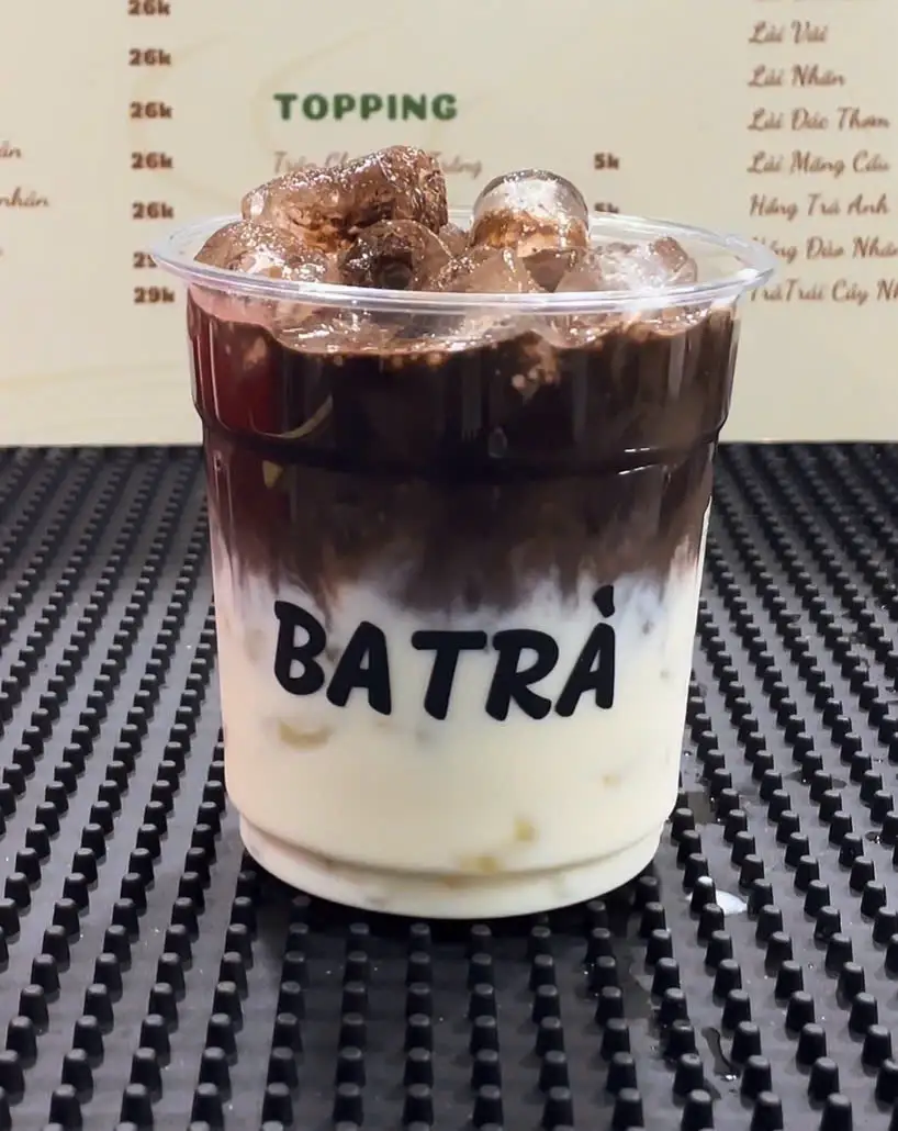 Cacao Latte - 55.000 ₫ tại Tiệm Ba Trà - Trà & Trà Sữa - Cù Lao