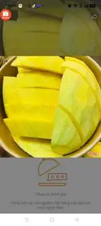 Hình ảnh Hộp xoài kèm muối chấm 