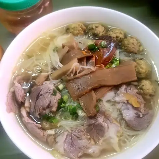 Hình ảnh Bún Thịt Mọc Măng Khô