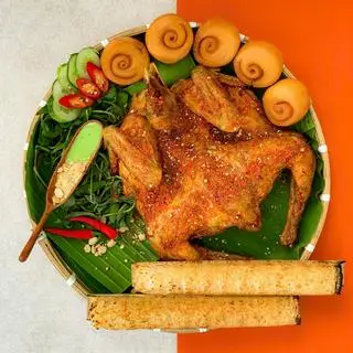 Gà Nướng 1/2 Con + 1 Cơm Lam - 169.000 ₫ tại Gà Nướng Cơm Lam - Tám Danh