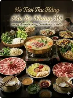 Hình ảnh Lẩu bò nhúng mẻ