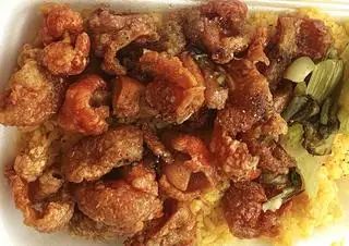 Hình ảnh Cơm chiên da gà