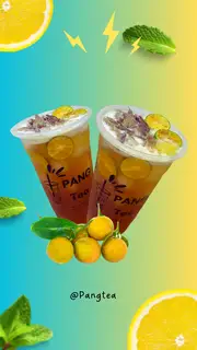 Hồng trà tắc xí muội - 28.000 ₫ tại Pang - Bánh Mì Chả Cá & Hồng Trà - Hồ Văn Huê