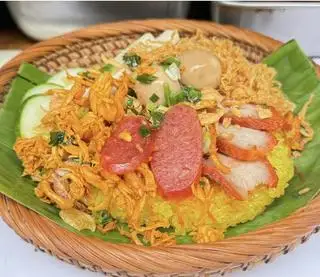 Xôi Mặn Full Topping  - 50.000 ₫ tại Xôi Lá Chuối Mẹ Hiền - Nguyễn Xí