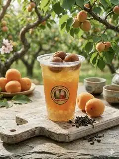 Hình ảnh Trà mơ ủ lạnh trân châu trắng