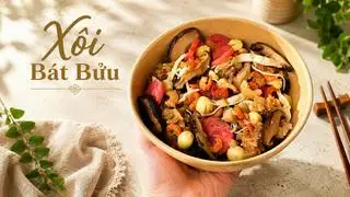 Xôi bác bửu hộp nhỏ - 25.000 ₫ tại Xôi Mặn 261 - Nguyễn Văn Quá