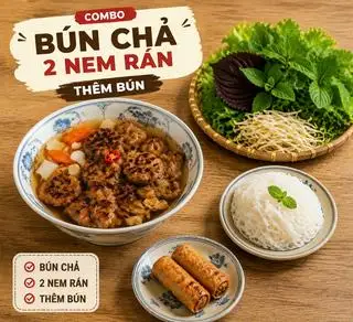 Combo 1 - 95.000 ₫ tại Bún Chả Hà Nội - Đường Số 1