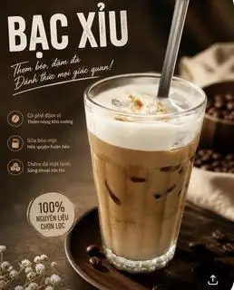 Bạc xỉu - 40.000 ₫ tại An Nam Y Quán - Matcha, Coffee & Trà Thảo Mộc Dưỡng Sinh - Điện Biên Phủ