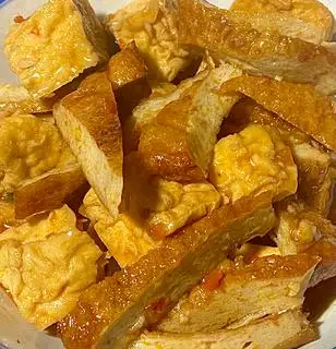 Hình ảnh Cơm Chả xào nấm, bông cải 