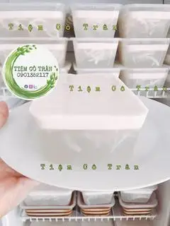 Hình ảnh ⚡Rau câu dừa sợi + Nước cốt dừa 1 hộp 600g.