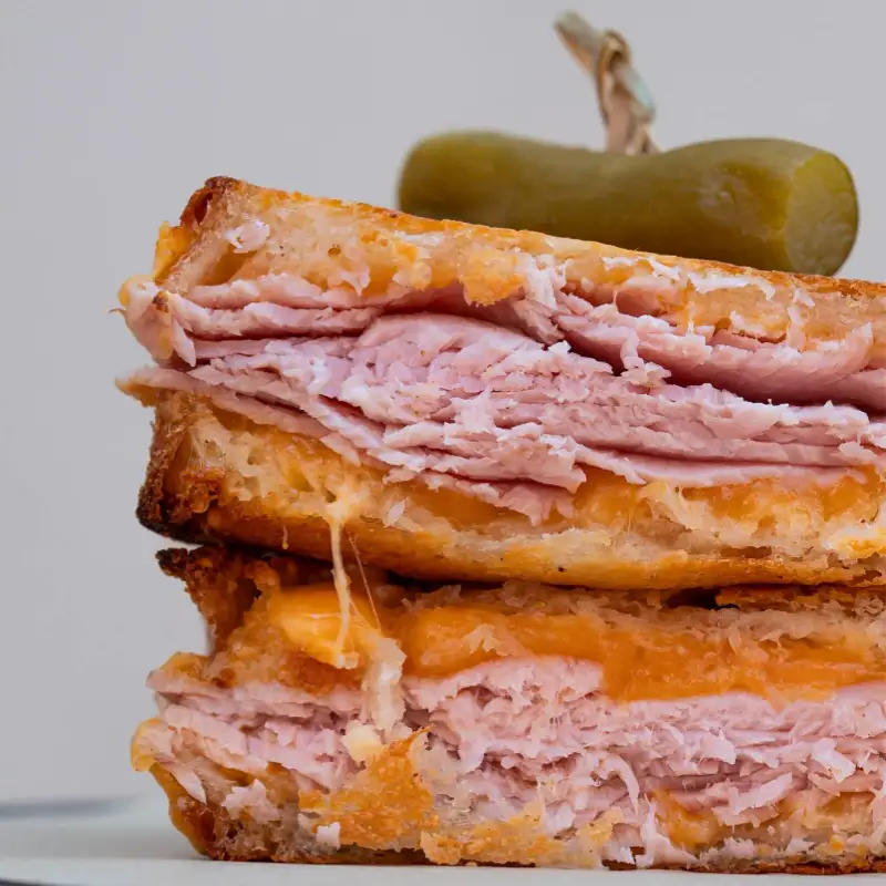 Hình ảnh Grilled Ham & Cheese