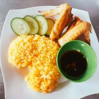 Cơm hai cánh gà ta xối mỡ - 45.000 ₫ tại Huỳnh Ký - Cơm Gà Xối Mỡ - Điện Biên Phủ